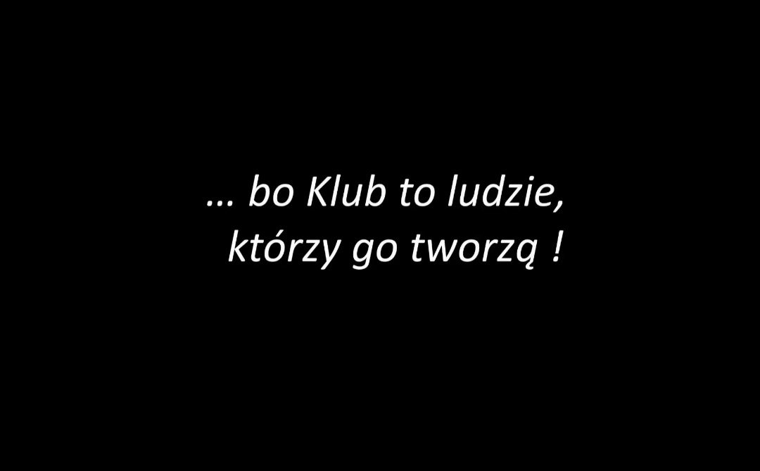 Bo KLUB to ludzie…